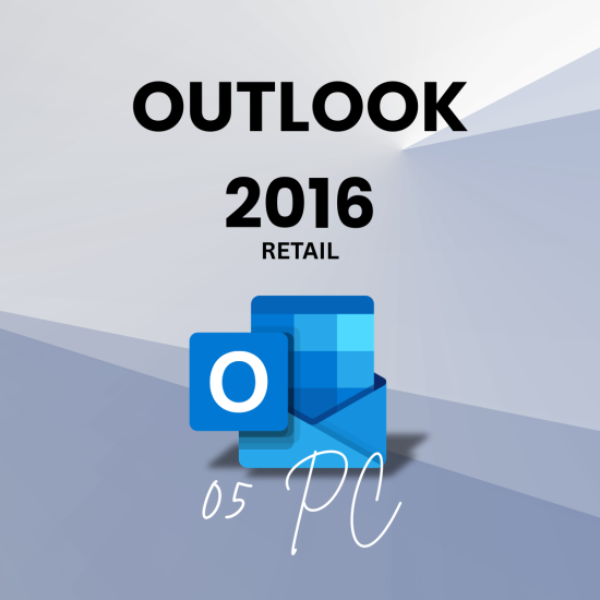 Outlook 2016 5PC [Retail Online]