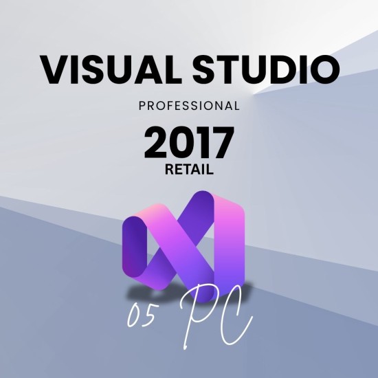 Visual Studio 2017 Professional 5PC [Retail Online]