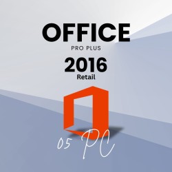 Office 2016 Pro Plus 5PC [Retail Online]