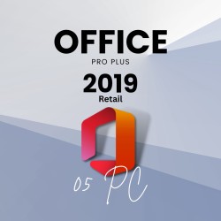 Office 2019 Pro Plus 5PC [Retail Online] 