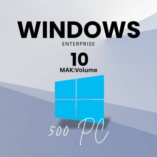 Windows 10 Enterprise 500PC [MAK:Volume]