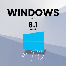 Windows 8.1 Pro 1PC [Retail Online]
